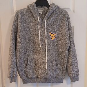 Spirit Jersey West Virginia Mountaineers Hoodie Womens M/Youth L